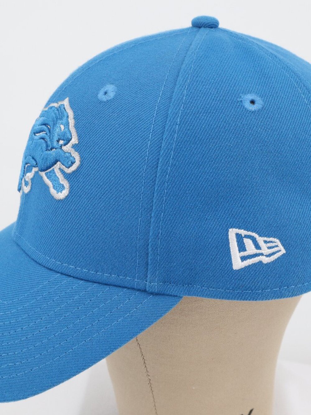 Detroit Lions New Era 9FORTY Honolulu Blue NFL Embroidered Logo Hat NWoT - Picture 3 of 8